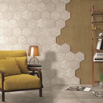 mock up posters frames and canvas in loft interior background