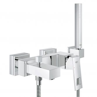 ISI1030667-Grohe-Eurocube-Mitigeur-monocommande-mural-baindouche-12quot-avec-douchette-231-1